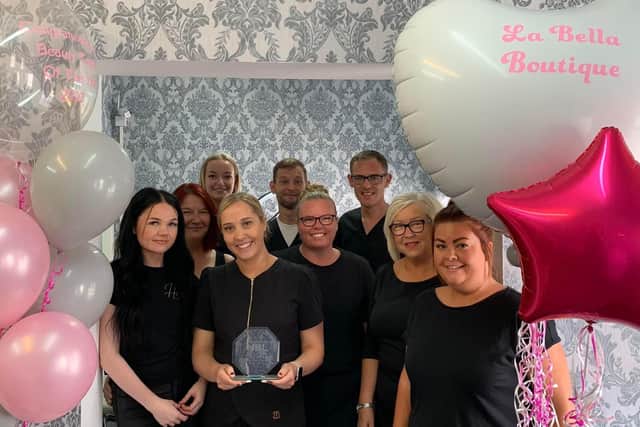 The La Bella Boutique's award-winning team.
