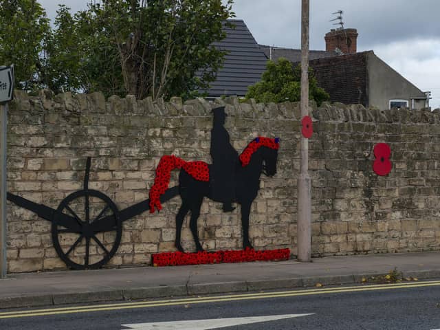 What a fantastic piece of art this display is, and a wonderful tribute to our fallen.