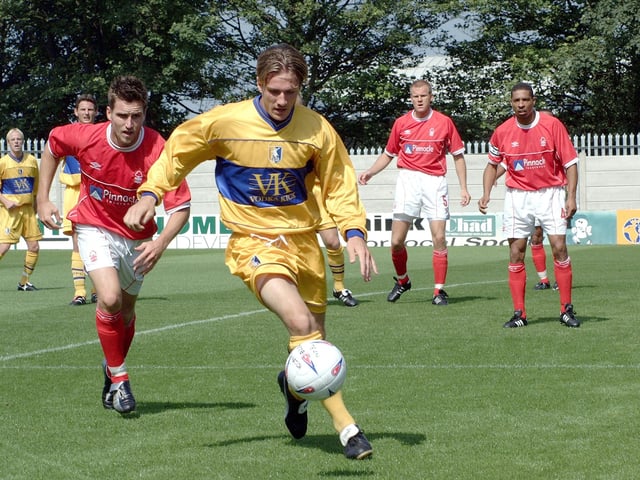 Liam Lawrence joined stags as a youngster in 1996 and went on to play 136 times for Mansfield before joining Sunderland. He made 23 starts and 10 substitute appearances before joining Stoke City.