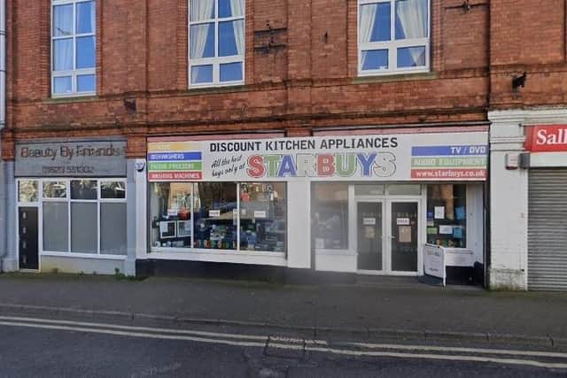 The shop on Market Street is currently vacant but was previously occupied by Starbuys, selling discount kitchen appliances. (PHOTO BY: Google Maps)