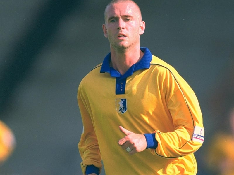 Defender Alistair Asher played 73 times for Stags between 1999 and 2002. He then left to join Halifax Town before ending his career with Hucknall.
