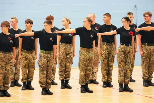 Students from Level 1 through to Level 3 took part in the parade