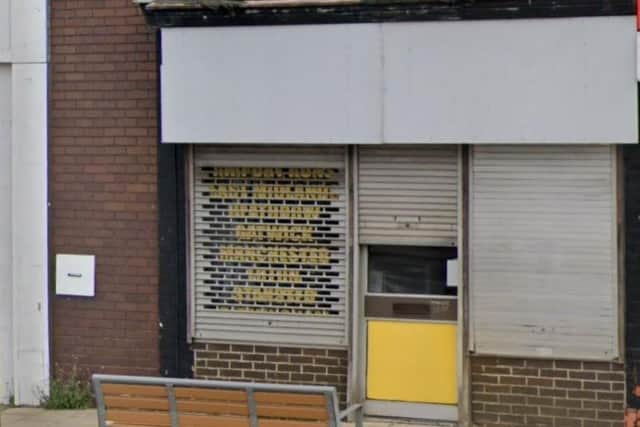 Plans have been submitted to turn the old taxi office on Station Street in Kirkby into a model trains and toy shop. Photo: Google