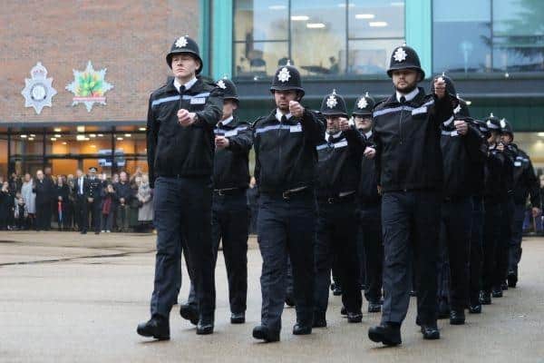 21 new recruits celebrated their passing out parade