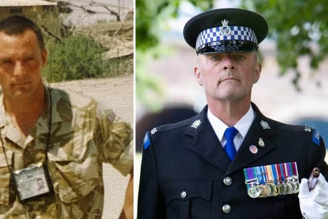 Ex-serviceman Steven Timperley launched the Nottinghamshire Police Armed Forces Network after joining the force as a PCSO