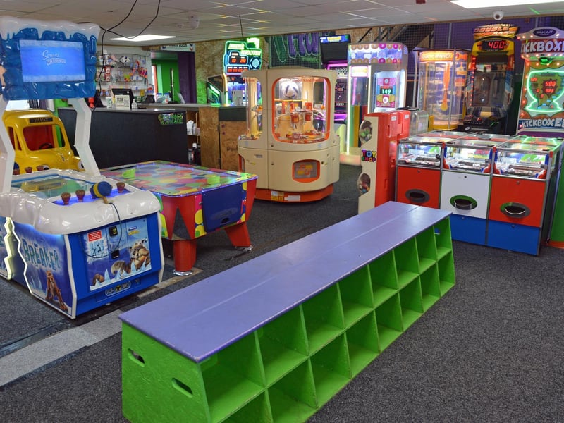 The new arcade area featuring a host of seaside favourites is a popular spot at i Fun Mansfield.