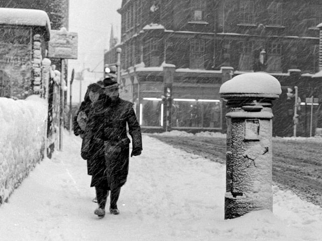 A very cold Clumber Street here.