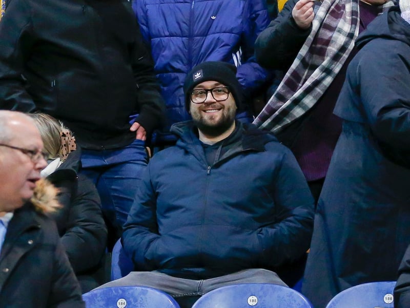 Mansfield Town fans ahead of the 1-1 draw with Doncaster Rovers.
