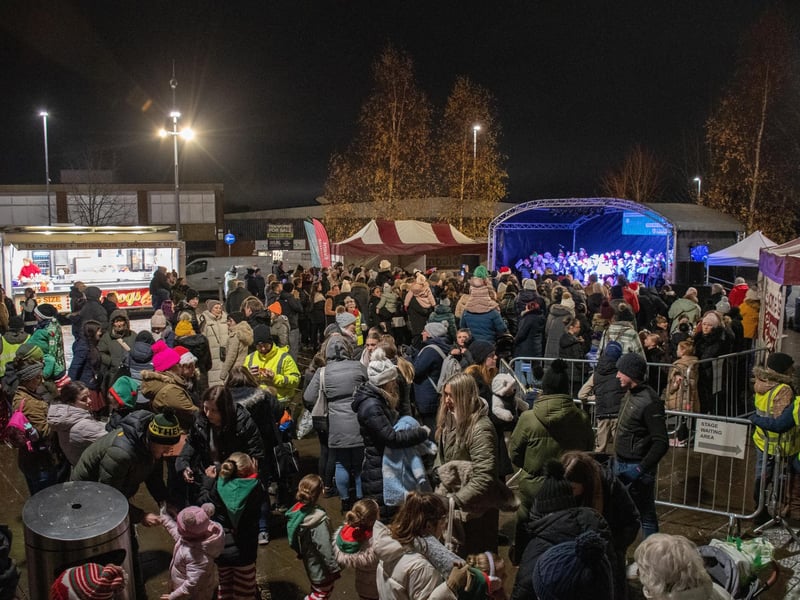 The Kirkby switch-on takes place on Kirkby Plaza from 4.30pm on November 27 with live music, community performances and a Christmas market with the switch being flicked 7pm.