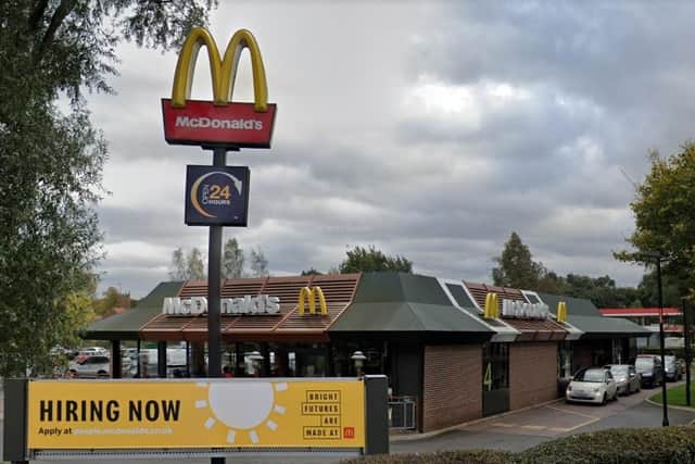 McDonald's, Old Rufford Rd, Ollerton.