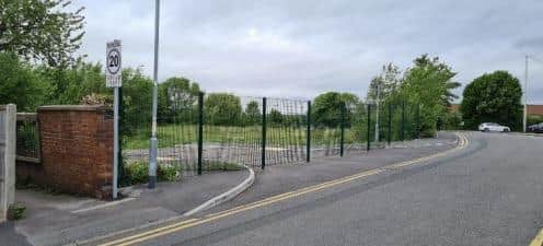 The site as seen from Walker Street. (Photo by: Broxtowe Council)
