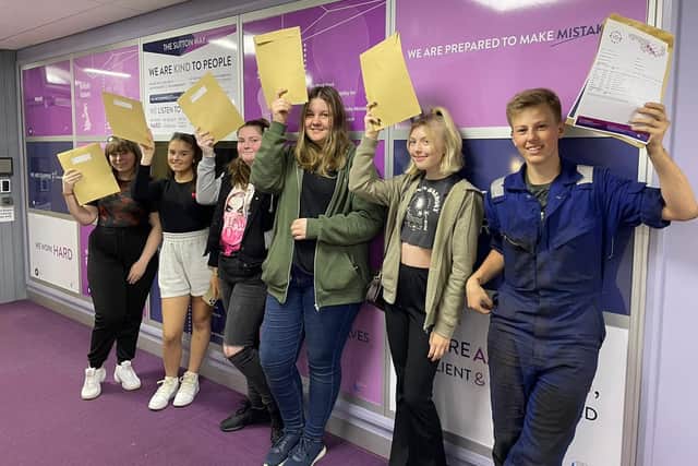 Sutton Community Academy students