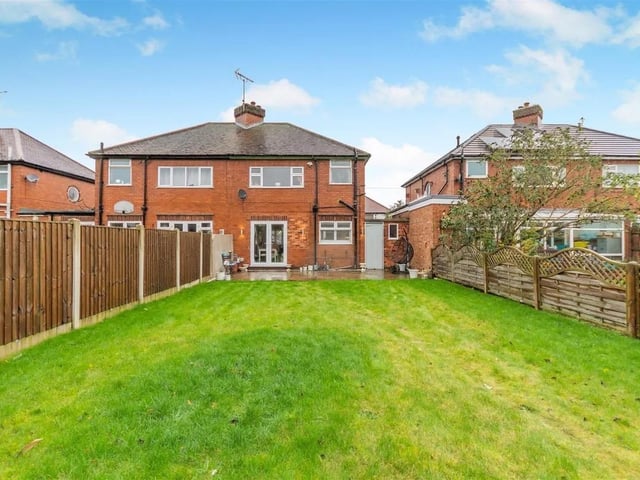 To the rear of the property, there is a good sized, south facing garden mainly laid to lawn and further hardstanding area at the end of the garden.