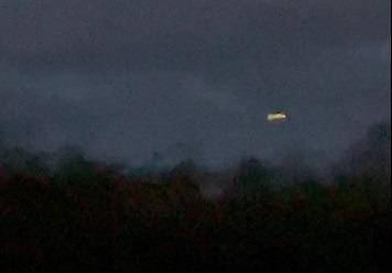 This unusual moving object was filmed by Huthwaite resident Edward Robertson on April 6 this year. The strange light moved back and forth across the sky.