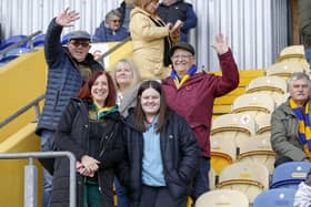 Mansfield Town fans enjoy another League Two victory.