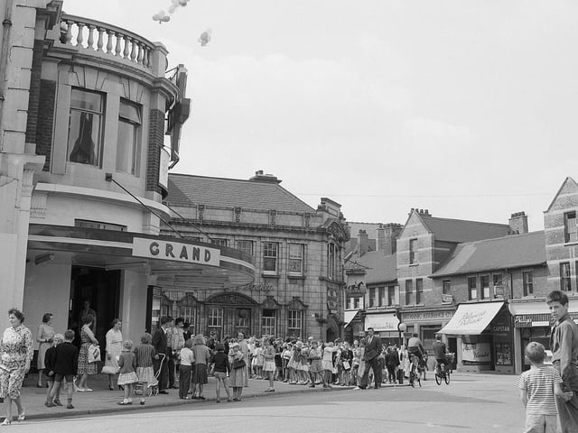 1963 Mansfield Grand Cinema. This was the place to be...