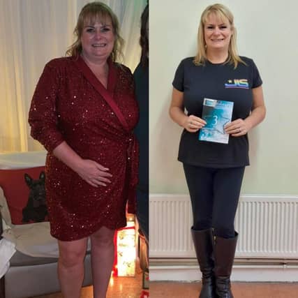 Amanda’s before and after