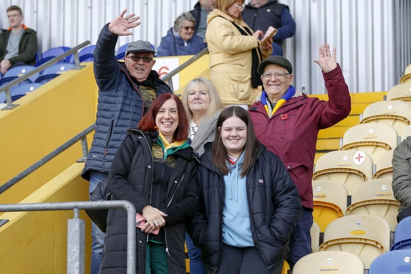 Mansfield Town fans enjoy another League Two victory