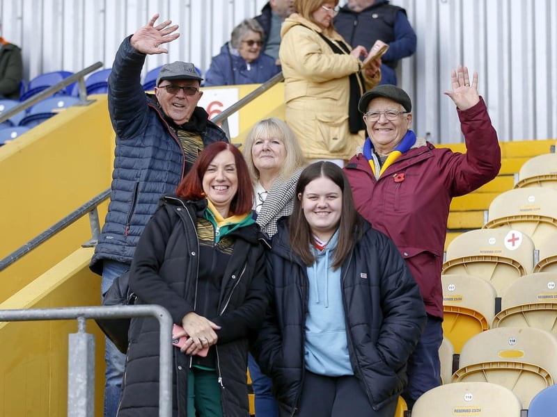 Mansfield Town fans enjoy another League Two victory