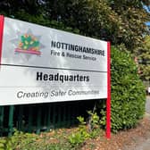 Nottinghamshire Fire & Rescue Service's headquarters.