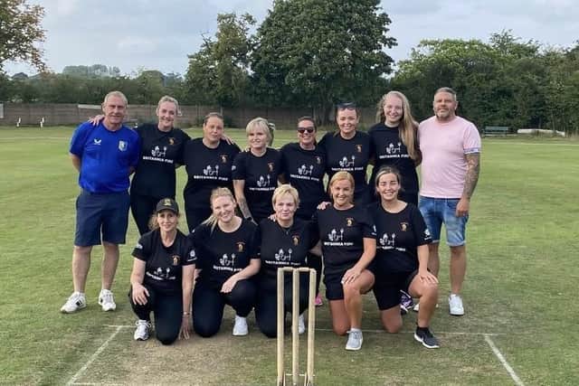 Blidworth Colliery Welfare Cricket Club ladies team has developed well since being created in June last year.