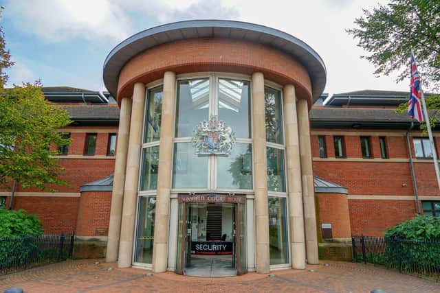 Mansfield Magistrates court, Rosemary Street.