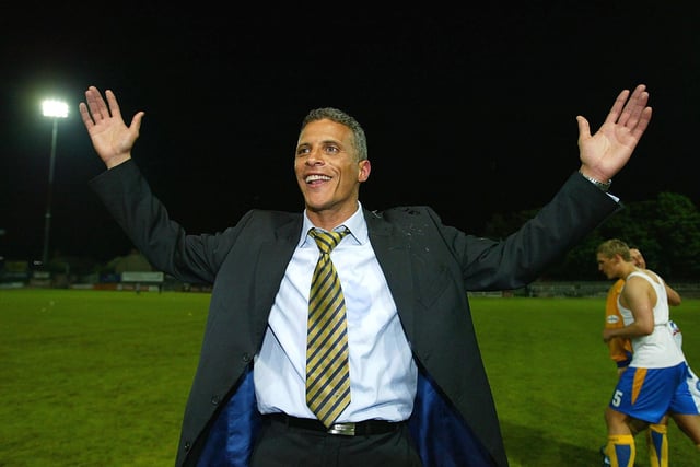 Keith Curle played 174 times in the Premier League for Manchester City and was capped three times for England.. He went on to play 14 times for Stags during a spell as player.manager.