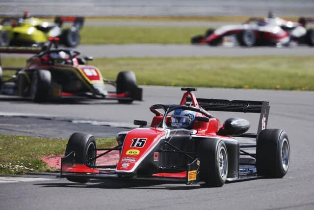 Aditya Kulkarni at Silverstone. Photo by JEP/DomGibbons.