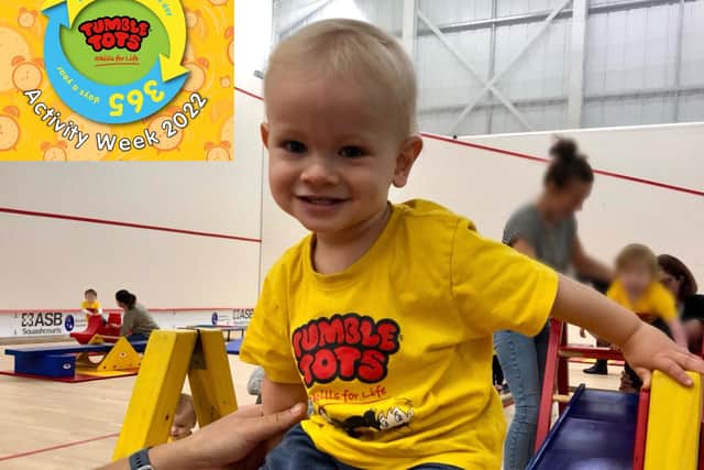 Tumble Tots is helping to encourage healthy lifestyles for pre-schoolers