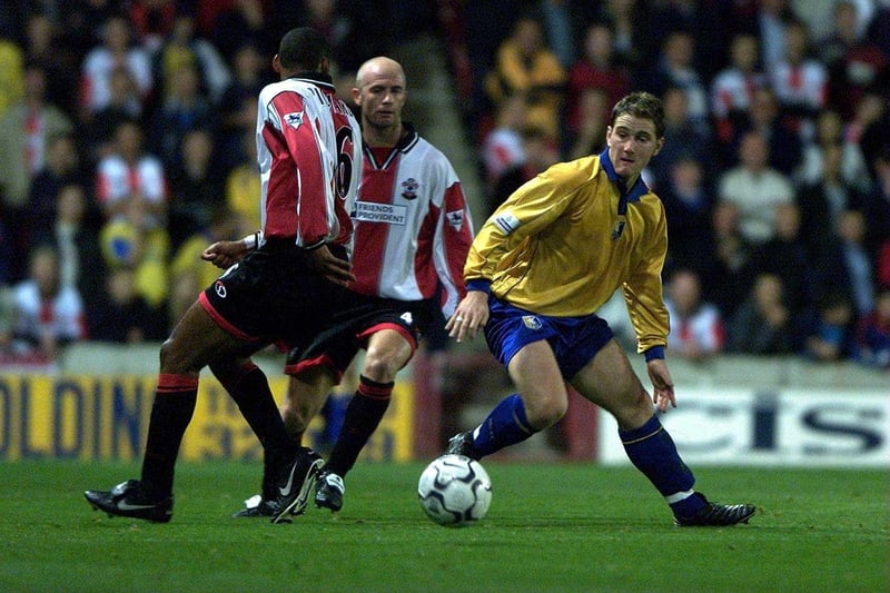 Chris Greenacre knew where the goal was. He scored 44 times in 111 games between 2000 and 2002. He moved to Stoke City before ending his career in New Zealand.