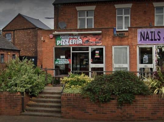 Kimberley Pizzeria on Main Street.