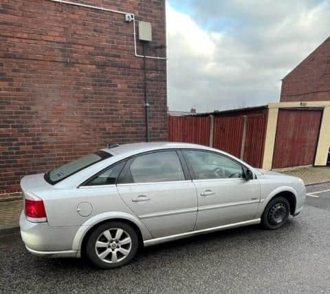 Police said the car was seized as the driver 'didn't have a full licence or insurance'.