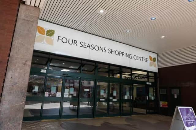 The Four Seasons shopping centre in Mansfield.