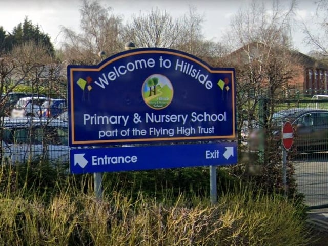 Hillside had 61 applicants put the school as a first preference and 57 were offered a place