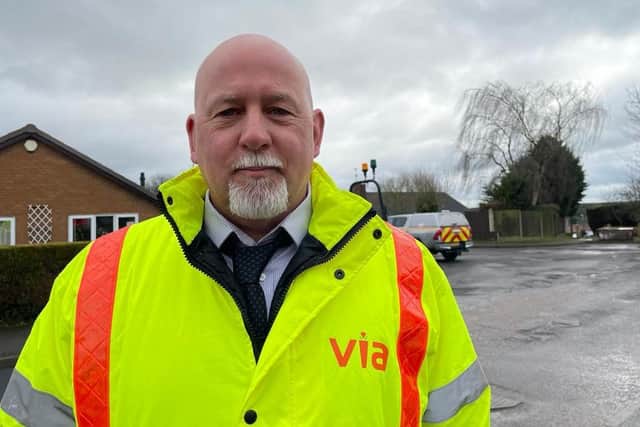 Ian Patchett, head of highway assets and development at Via East Midlands.