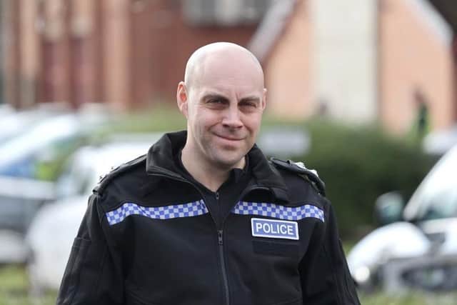 Insp Jon Hewitt, Nottinghamshire Police's Ashfield district commander.