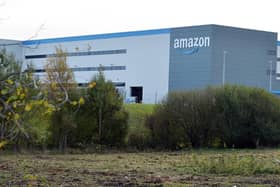 Amazon's huge fulfilment centre at Summit Park, Sutton, where about 2,000 people are employd.