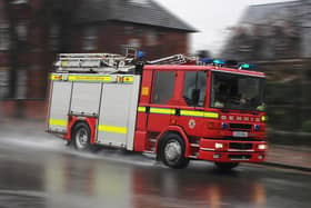 Crews were called out to Prior Close in Sutton this afternoon (December 16).