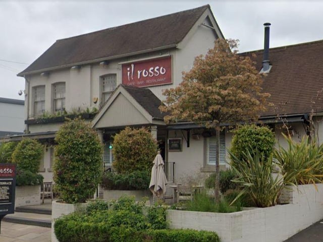 Il Rosso on Nottingham Road was awarded a five-out-of-five rating