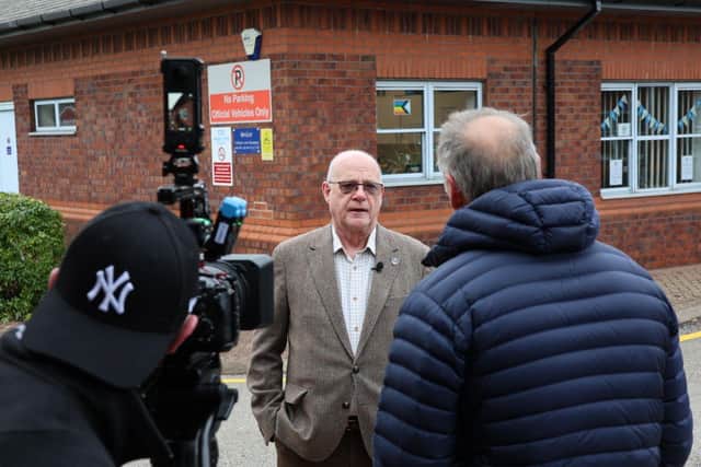 Peter Gregory from Nottinghamshire Freemasons spoke on TV about the initiative and the funding they are providing.