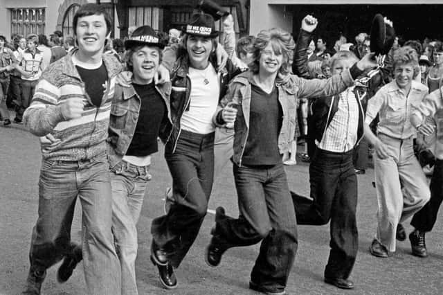 There's always fun to be had at the Gala as these revellers found out in 1977.
