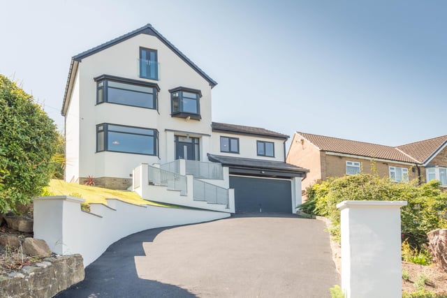 Offers in the region of £575,000 are being invited for this four-bedroom detached house. (https://www.zoopla.co.uk/for-sale/details/55746768)
