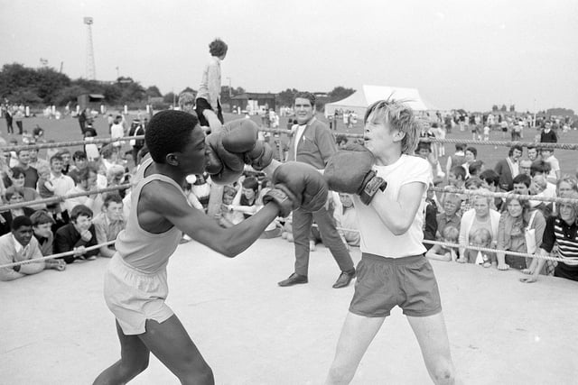 Were these boxing champions of the future?