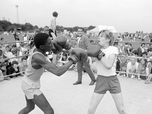 Were these boxing champions of the future?