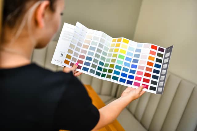 A qualified tradesperson can help you pick out the perfect shade.
