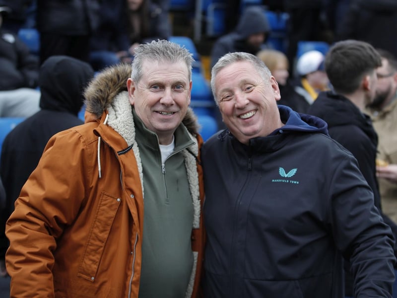 Mansfield fans during the Sky Bet League 1 match against Stockport County FC at Edgeley Park, 04 Jan 2025. Photo credit Chris & Jeanette Holloway / The Bigger Picture.media : Mansfield Town kept up their good form with a win at Stockport County.