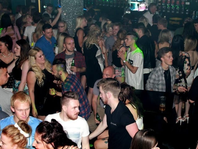 Busting some moves on the dance floor