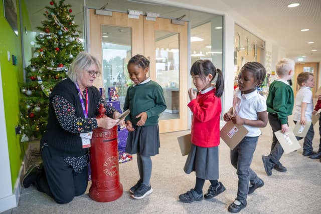 Letters to Santa: Newark pupils write to the North Pole after Christmas ...