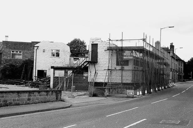 The Eagle Tavern was on Woodhouse Road before its demolition in 1993.