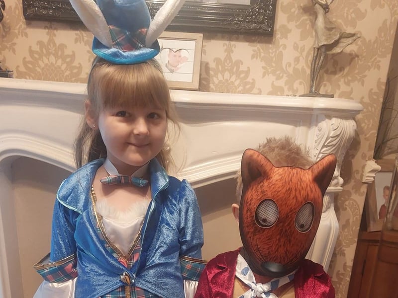 White Rabbit from Alice and Wonderland, and Fantastic Mr Fox.